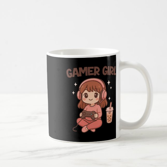 Gamer Girl Kaffeetasse (Rechts)