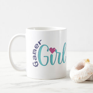 Gamer Girl Kaffeetasse - Süßes Gaming-Geschenk