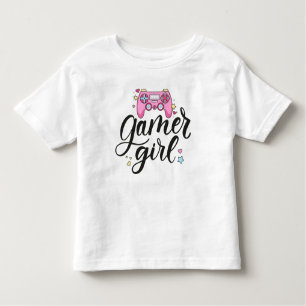 Gamer Girl Kleinkind T-shirt