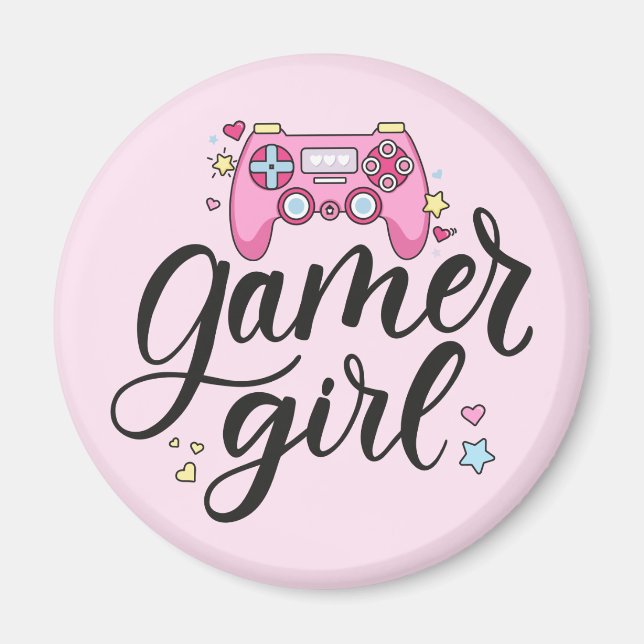 Gamer Girl Magnet (Vorne)