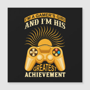 Gamer Girl Magnetkarte