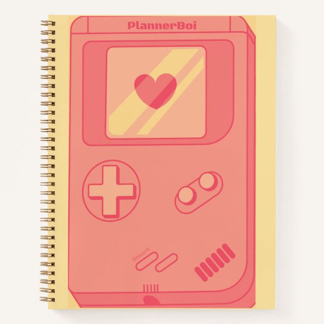 Gamer Girl Notizbuch (Vorderseite)