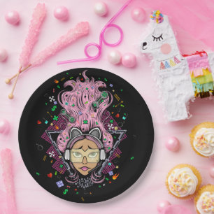 Gamer Girl Pappteller