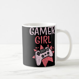 Gamer Girl Pink Game Controller Niedlich Video Gam Kaffeetasse