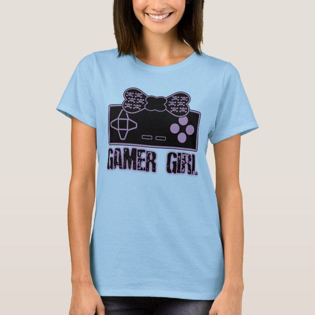 Gamer Girl T - Shirt (Vorderseite)