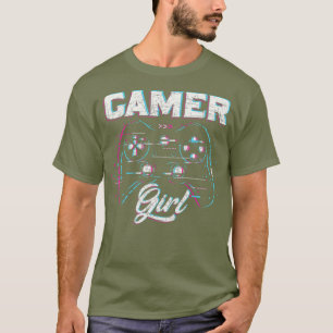 Gamer Girls Gaming Women Girls Geschenk T-Shirt