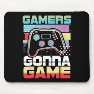 Gamer Gonna Game Video Game Player Gaming Funny Mousepad