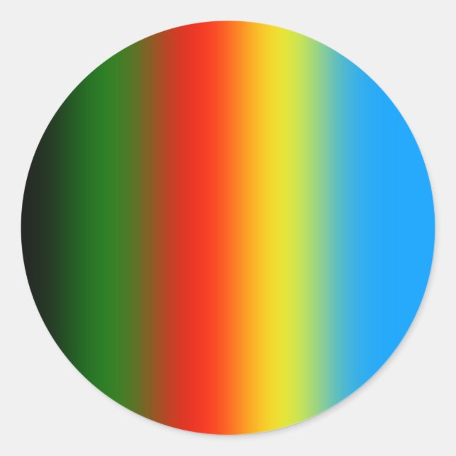 Gamer Gradient Sticker (Vorderseite)