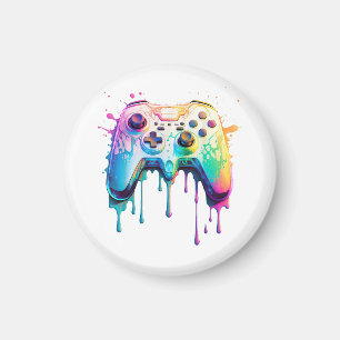Gamer Graphic Video Game - farbenfrohe Video Game Magnet