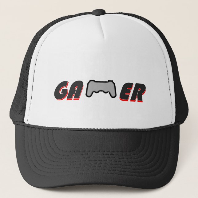 GAMER Hat Truckerkappe (Vorderseite)