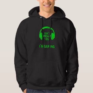 Gamer Headset Sprichwort Gaming Kids können Sie ni Hoodie