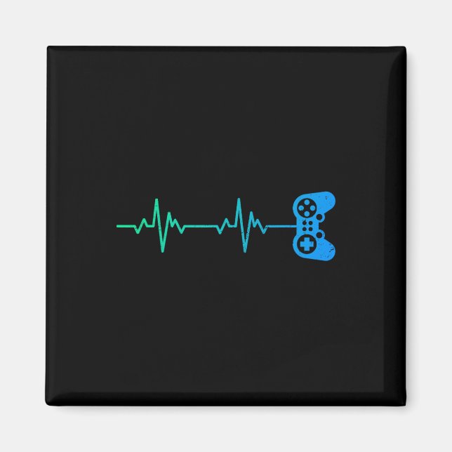 Gamer Heartbeat Cooler Videospielcontroller für Ne Magnet (Vorne)