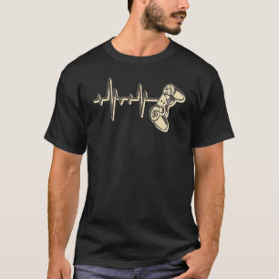 Gamer Heartbeat Liebe Video Game Player T-Shirt