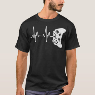 Gamer Heartbeat Video Game Lover Geschenk _2 T-Shirt