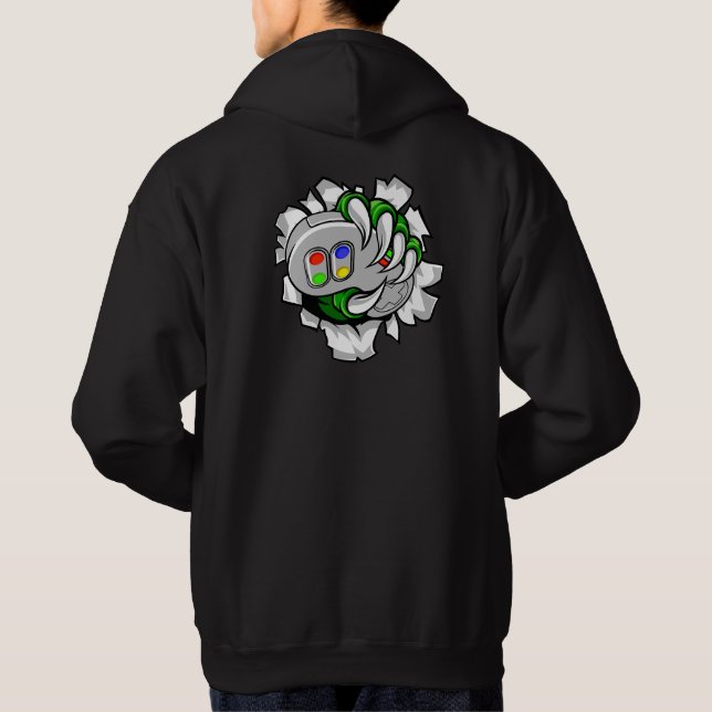 Gamer Hoodie (Rückseite)