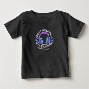 Gamer Ich spiele Baby T-shirt