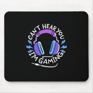 Gamer Ich spiele Mousepad