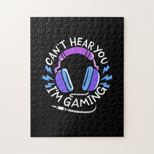 Gamer Ich spiele Puzzle (Vertikal)