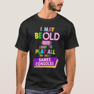 Gamer Idea for Women & 90s Extravagant Dress Older T-Shirt