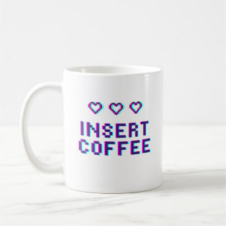 Gamer 'Insert Coffee'-Tasse Kaffeetasse