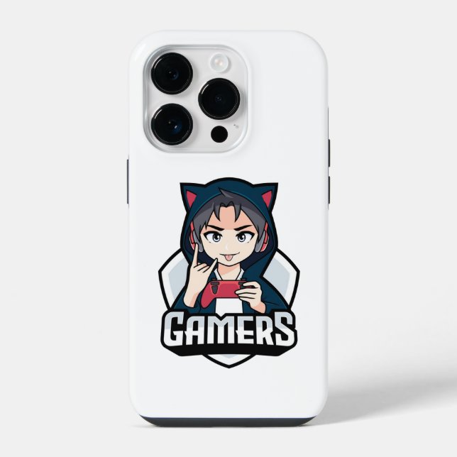 "Gamer" iPhone Hülle (Rückseite)