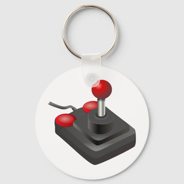 Gamer - Joystick Schlüsselanhänger (Vorderseite)