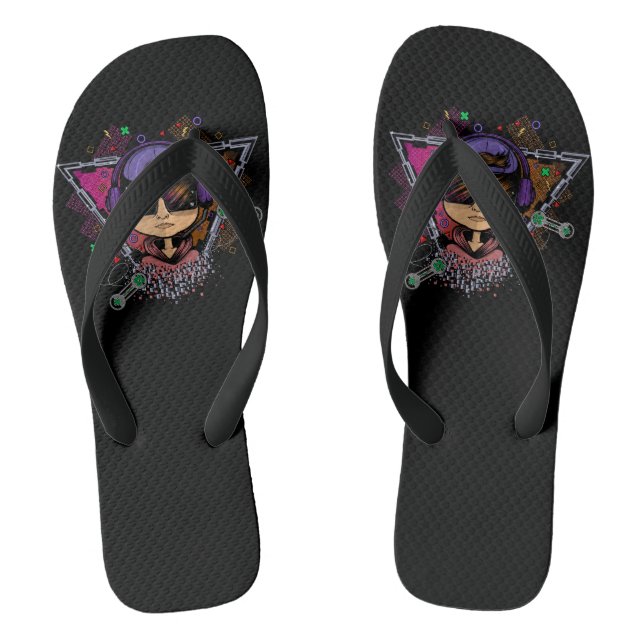 Gamer-Junge Flip Flops (Fußbett)