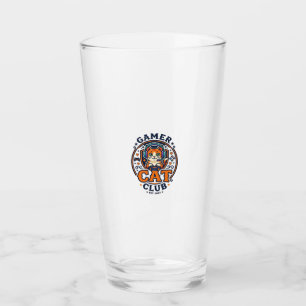 Gamer-Katze Katzen-Mama Geschenkidee - Gamer-Katze Glas
