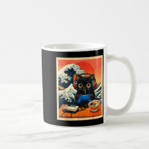 Gamer-Katze Ramen japanisch lustig Grafik kawaii K Kaffeetasse