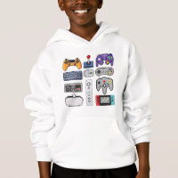 Gamer kids Pixel Art Game Controller Gamepad
