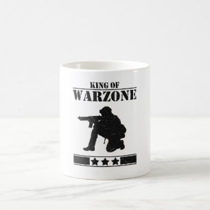 Gamer King of Warzone Gaming Kaffeetasse