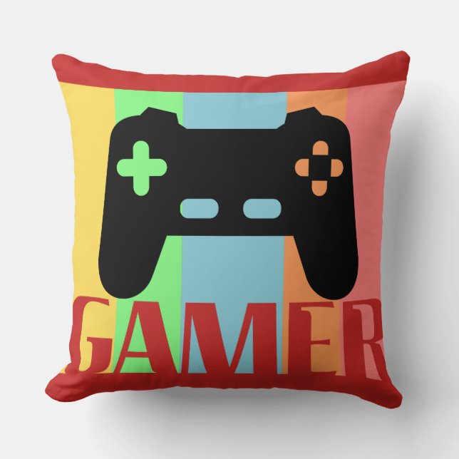 Gamer Kissen (Vorderseite)