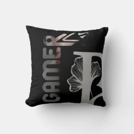 GAMER Kissen Abstrakt Innendekoration Schwarzes Pu