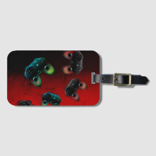 Gamer-Kunst-Spiel-Prüfer Gepäckanhänger