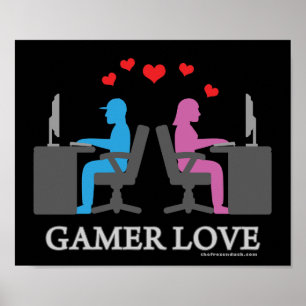 Gamer Love Poster