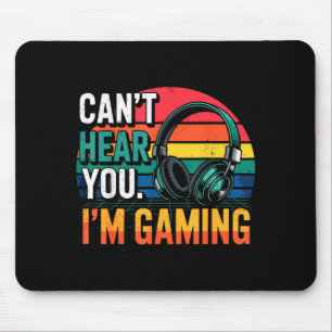 Gamer Lustig Kann Dich Nicht Hören Ich Spiele Mousepad