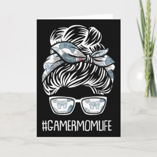 Gamer Mama Life Mütter-day Gaming Videospiel Contr Karte