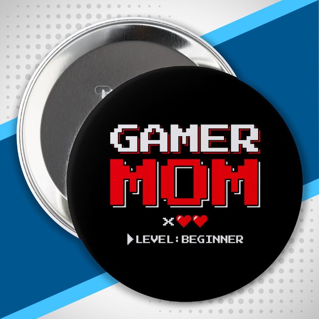 Gamer Mama Neue Mutter der Zwillinge Ankündigung v Button (Von Creator hochgeladen)