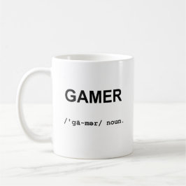 GAMER mit der Lautsymbol-Tasse Tasse