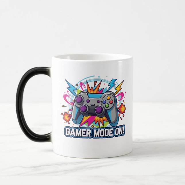 Gamer Mode On! Verwandlungstasse (Links)