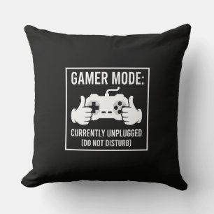 Gamer-Modus Derzeit Nicht Angeschlossen Lustiges V Kissen