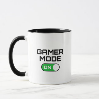 Gamer-Modus Ein Lustiger Kippschalter Gaming-Kaffe Tasse