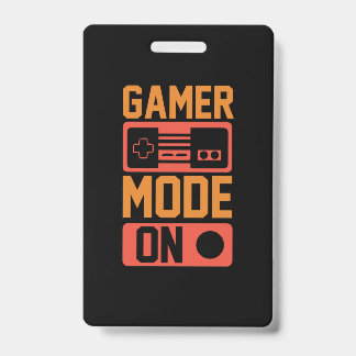 Gamer-Modus eingeschaltet Ausweis
