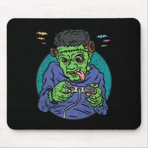 Gamer-Monster-Halloween-Kostüm Gaming-Videospiel  Mousepad