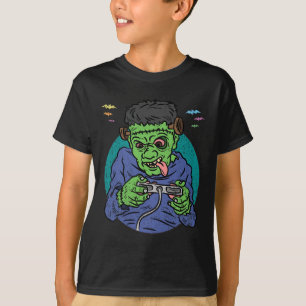 Gamer-Monster-Halloween-Kostüm Gaming-Videospiel T-Shirt