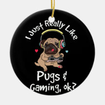 Gamer Mops Lover Video Games Dog Mops Gaming