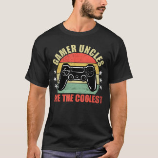 Gamer Onkels sind die Coolsten Lustigen Videospiel T-Shirt