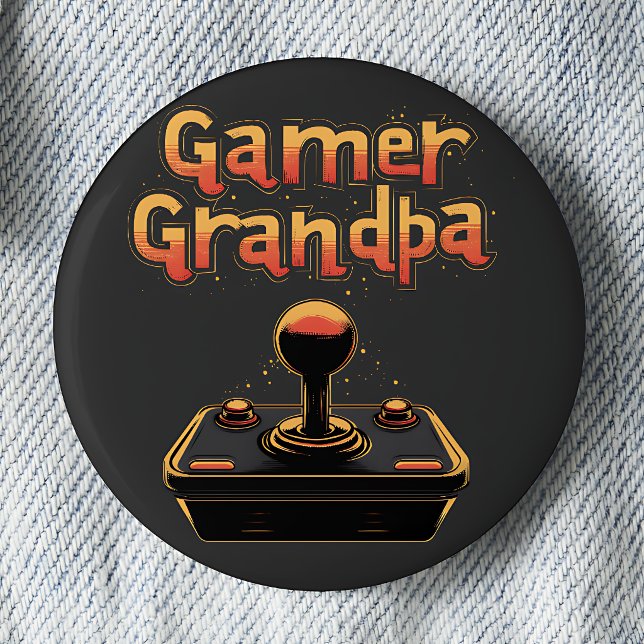 Gamer Opa Button (Von Creator hochgeladen)