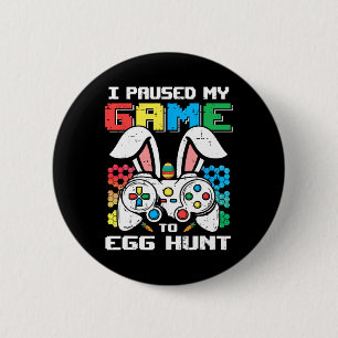 Gamer Ostertag Kleinkind Ich habe mein Spiel auf E Button