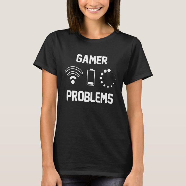 Gamer  PC Game Console Gaming T-Shirt (Vorderseite)
